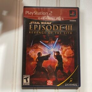 PlayStation 2 greatest hits Star Wars episode 3 revenge of the Sith